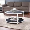 Sei Vimmerly Glass Top Cocktail Table