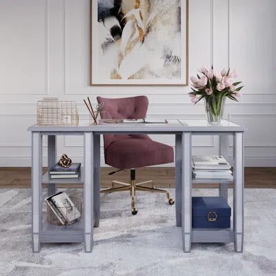 Sei Wedlyn Office Desk With Shelves