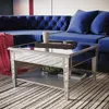 Sei Wedlyn Square Mirrored Coffee Table