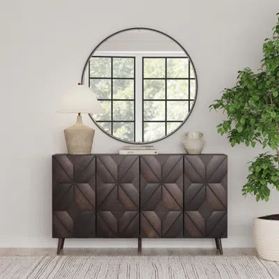 Sei Wilkington Storage Cabinet Espresso