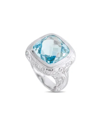 Pre-owned Seidengang 18k Topaz Ring (authentic Pre-loved) In Blue