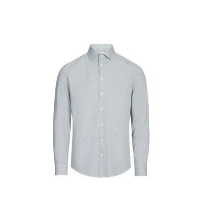 Seidensticker Chemise À Motif En Coton In Vert