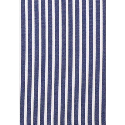 Seidensticker Chemise À Rayures En Coton In Blue