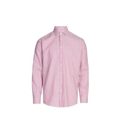 Seidensticker Chemise Rayée En Coton In Rose