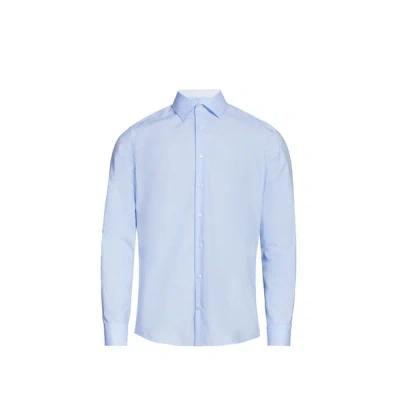 Seidensticker Chemise Slim En Coton In Bleu