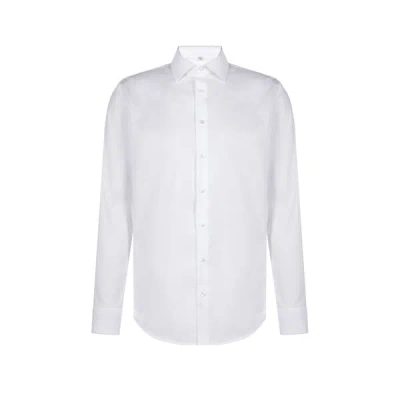 Seidensticker Chemise Kent In Blanc