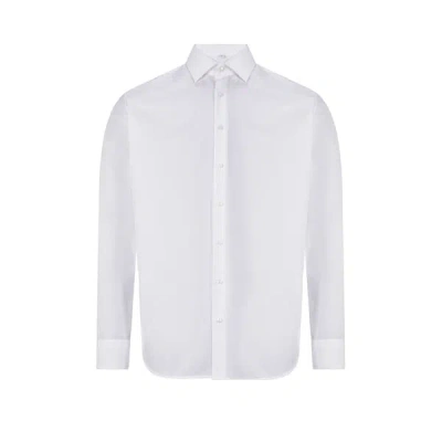 Seidensticker Chemise En Coton In Blanc