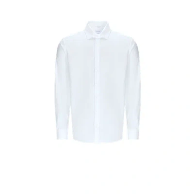 Seidensticker Cotton Shirt In White