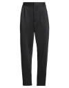 Seidensticker Studio Man Pants Black Size M Polyester, Elastane In Black