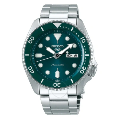 Seiko 5 Automatic Green Dial Men's Watch Srpd61 In Neutral