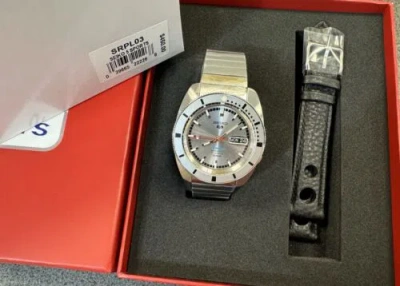 Pre-owned Seiko 5 Automatic Sports Heritage Re-creation Limited Edition Watch Srpl03 Japan