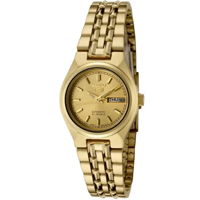 Seiko 5 Gold Dial Watch