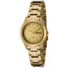 Seiko 5 Gold Dial Watch In Gold