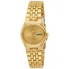 Seiko 5 Gold Dial Watch In Gold