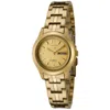 Seiko 5 Gold Dial Watch In Gold