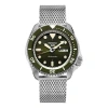 Seiko 5 Series 100 Waterproof / Sports Mechanical Green In Metallic