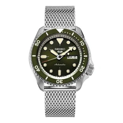 Seiko 5 Series 100 Waterproof / Sports Mechanical Green In Metallic