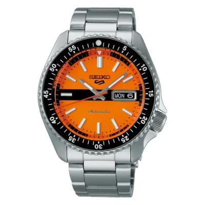 Pre-owned Seiko 5 Skx Sports Style Automatic Mechanical Watch Srpk11k1 / Sbsa219 Usus