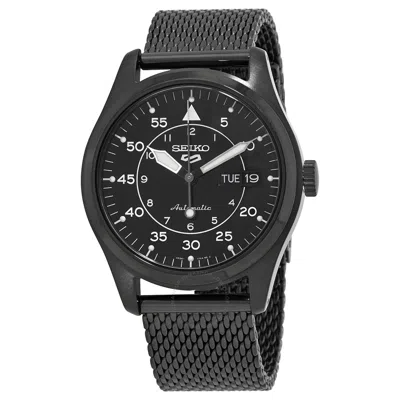 Seiko 5 Sport Automatic Black Dial Men's Watch Srph25k1