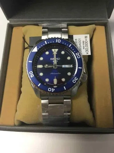 Pre-owned Seiko 5 Sport Automatic Sbsa001 / Srpd51 + Worldwide Warranty Us4