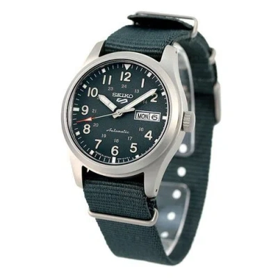 Pre-owned Seiko 5 Sport Sbsa115 Automatic Field Sport Stainless Steel Mechanical Watch Men