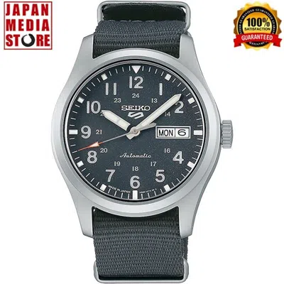 Pre-owned Seiko 5 Sport Sbsa115 Field Sport Automatic Mechanical Stainless Steel Men Watch