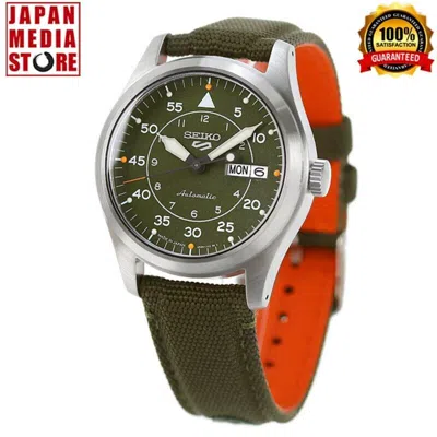 Pre-owned Seiko 5 Sport Sbsa141 Field Street Style Automatic Mechanical Men Watch Japan