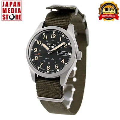 Pre-owned Seiko 5 Sport Sbsa201 Field Sport Automatic Mechanical Men Watch Made In Japan