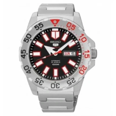 Pre-owned Seiko 5 Sport Srp485k1 Automatic Monster Sports Baby Mini Men Watch Srp485