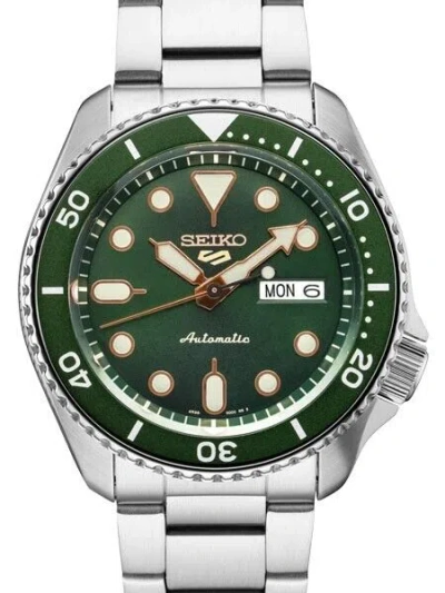 Pre-owned Seiko 5 Sports 42.5mm 24-jewel Automatic Watch Srpd63p8 (warranty & Fedex 2 Day)
