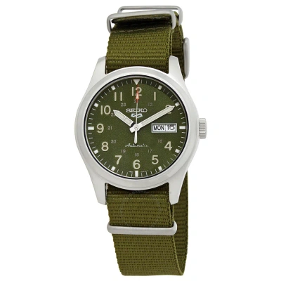 Seiko 5 Sports Automatic Green Dial Men's Watch Srpg33k1