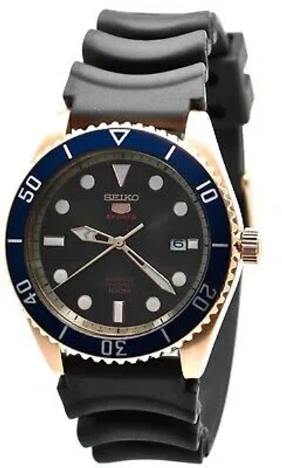 Pre-owned Seiko 5 Sports Automatic Men's Watch Srpb96k1