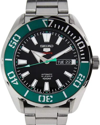 Pre-owned Seiko 5 Sports Automatic Men's Watch Srpc53j1 Boxed 2 Year Warranty