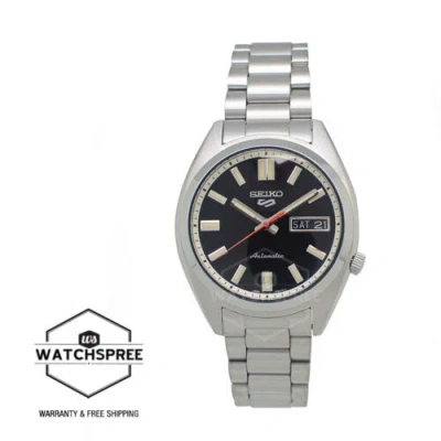 Pre-owned Seiko 5 Sports Automatic Snxs Series Stainless Steel Band Watch Srpk89k1