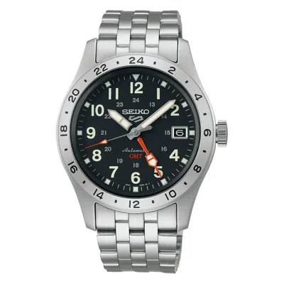 Pre-owned Seiko 5 Sports Field Gmt Automatic Men's Watch