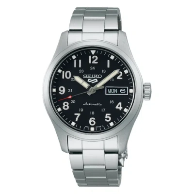 Pre-owned Seiko 5 Sports " Mid Field" Automatic Mechanical Watch Srpj81k1 Usus