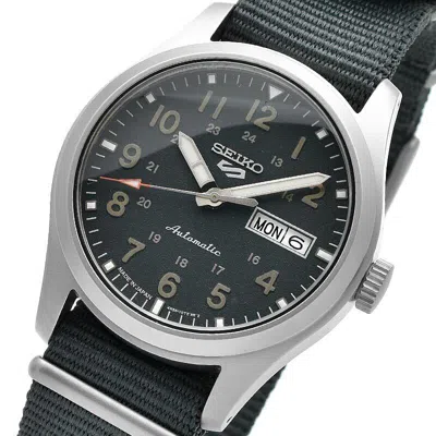 Pre-owned Seiko 5 Sports Sbsa115 Mechanical Automatic Field Series Watch Srpg31k1