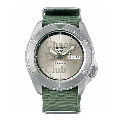 Pre-owned Seiko 5 Sports Sbsa169 Chaos Fishing Club Collaboration Limited Watch Skx Sense