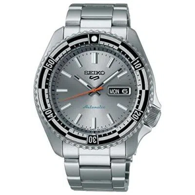Pre-owned Seiko 5 Sports Sbsa217 Retro Color Collection Mechanical Automatic Men Watch