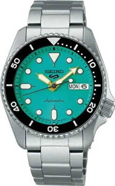 Pre-owned Seiko 5 Sports Sbsa229 Emerald Green Skx Style Automatic Men's Watch In Box
