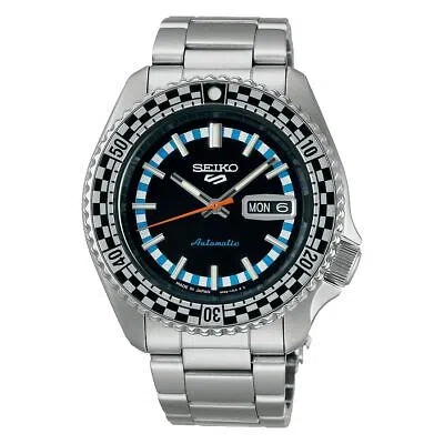 Pre-owned Seiko 5 Sports Sbsa245 Limited Retro Color Mechanical Automatic Watch Men Japan