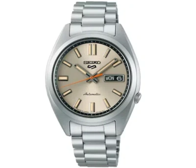 Pre-owned Seiko 5 Sports Sbsa257 Sports Style Snxs Series Mechanical Metal Band Men