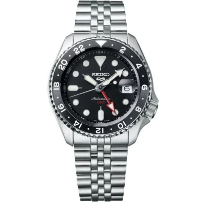 Pre-owned Seiko 5 Sports Sbsc001 Skx Sports Style Gmt Mechanical Automatic Watch 42.5mm