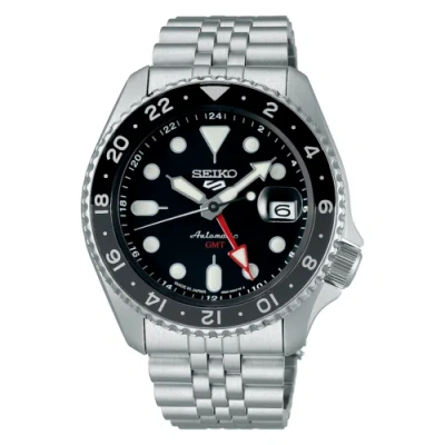 Pre-owned Seiko 5 Sports Skx Sports Style Gmt Sbsc001 Men's Watch Automatic Made In Japan