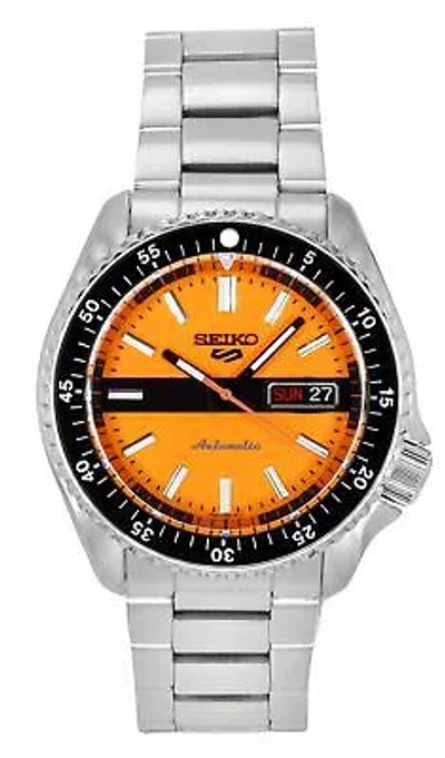 Pre-owned Seiko 5 Sports Skx Style 'new Double Hurricane' Automatic Men's Watch Srpk11k1