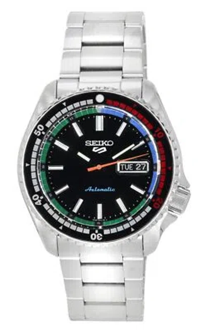 Pre-owned Seiko 5 Sports Skx Style The Regatta Timer Special Edi. Srpk13k1 Mens Watch