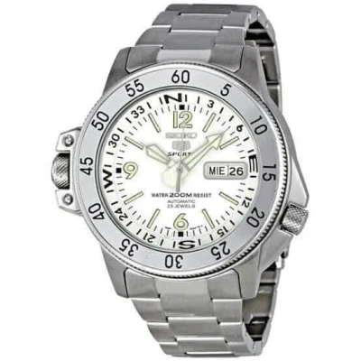 Pre-owned Seiko 5 Sports Skz207k1 Steel Land Shark Atlas Gadget Watch Automatic Compass