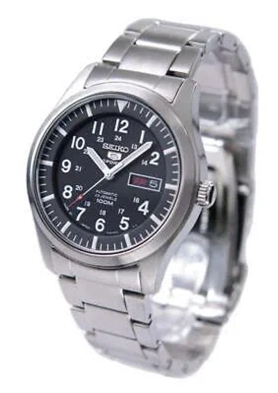 Pre-owned Seiko 5 Sports Snzg13jc Mechanical Automatic Men's Watch Stainless Steel