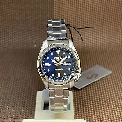 Pre-owned Seiko 5 Sports Sre003k1 Blue Dial Analog Automatic Ladies Casual Watch Sre003