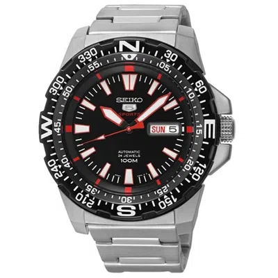 Pre-owned Seiko 5 Sports Srp541k1 Automatic Watch Mini Monster Steel 100m Compass 4r36